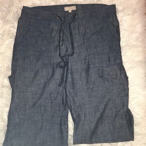 Banana Republic blue denim pants